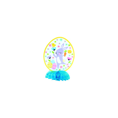 Colorful Eater Mini Honeycomb Decor 6" 3ct