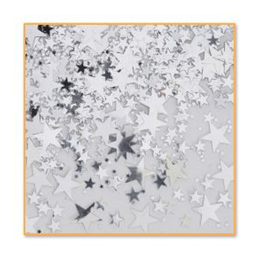 Confetti Silver Stars