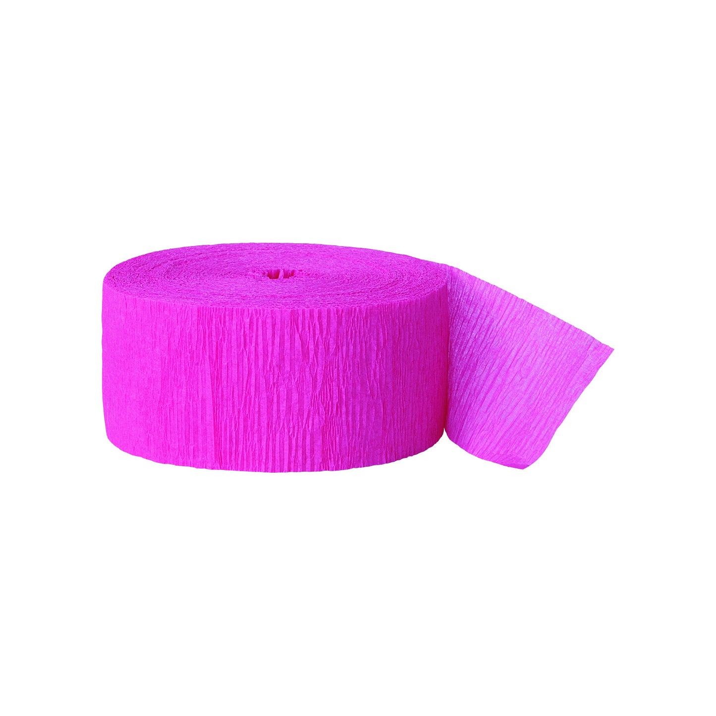 Crepe Streamer Hot Pink