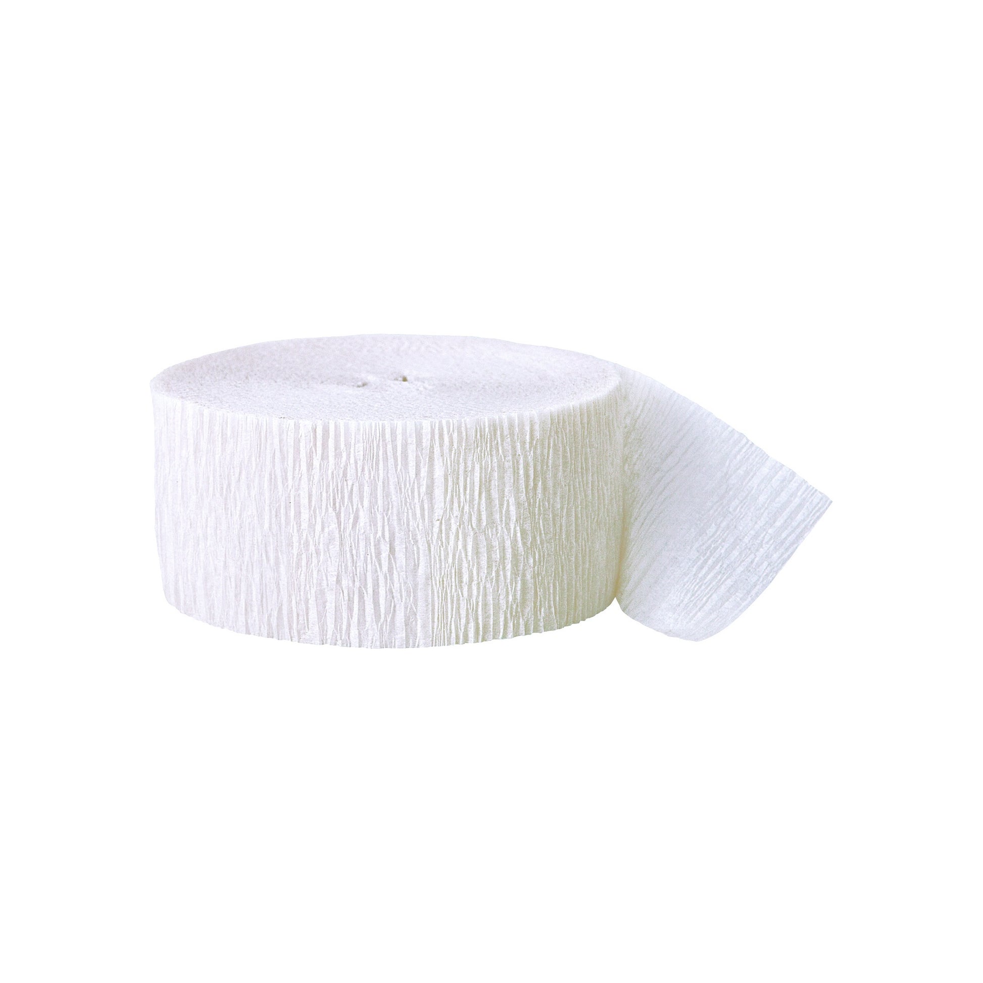 Crepe Streamer White