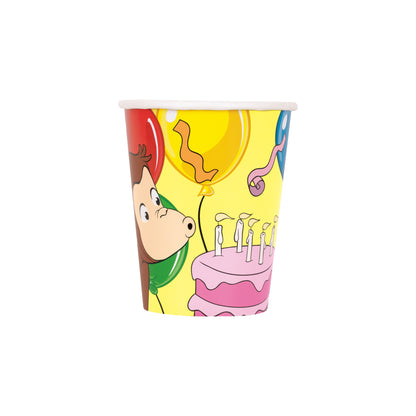 Curious George 9oz cup 8CT