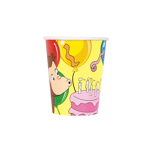 Curious George 9oz cup 8CT