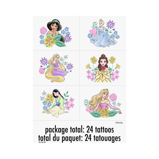 Disney princess Tattoos 24ct