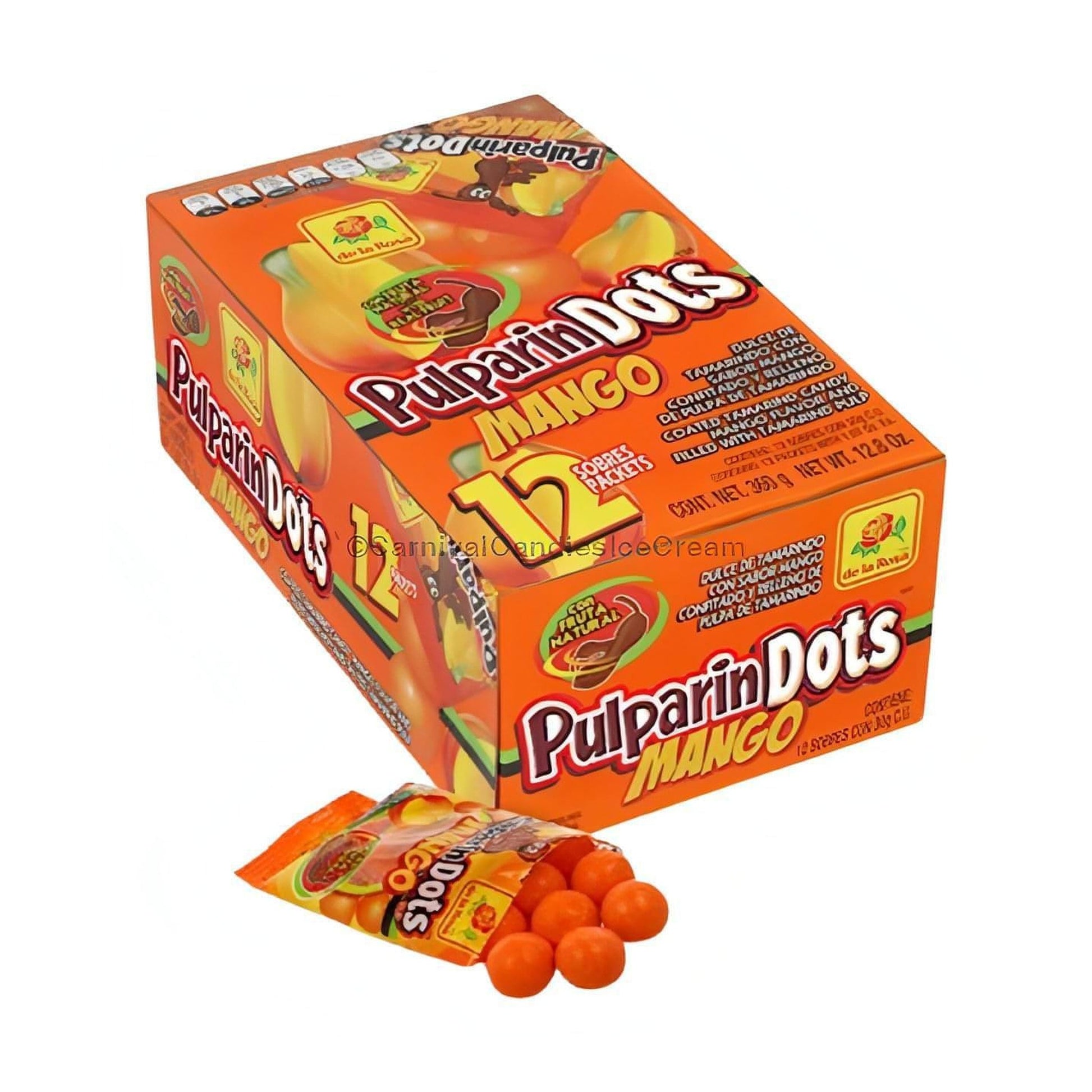 Dlr Pulparindots Mango 12ct