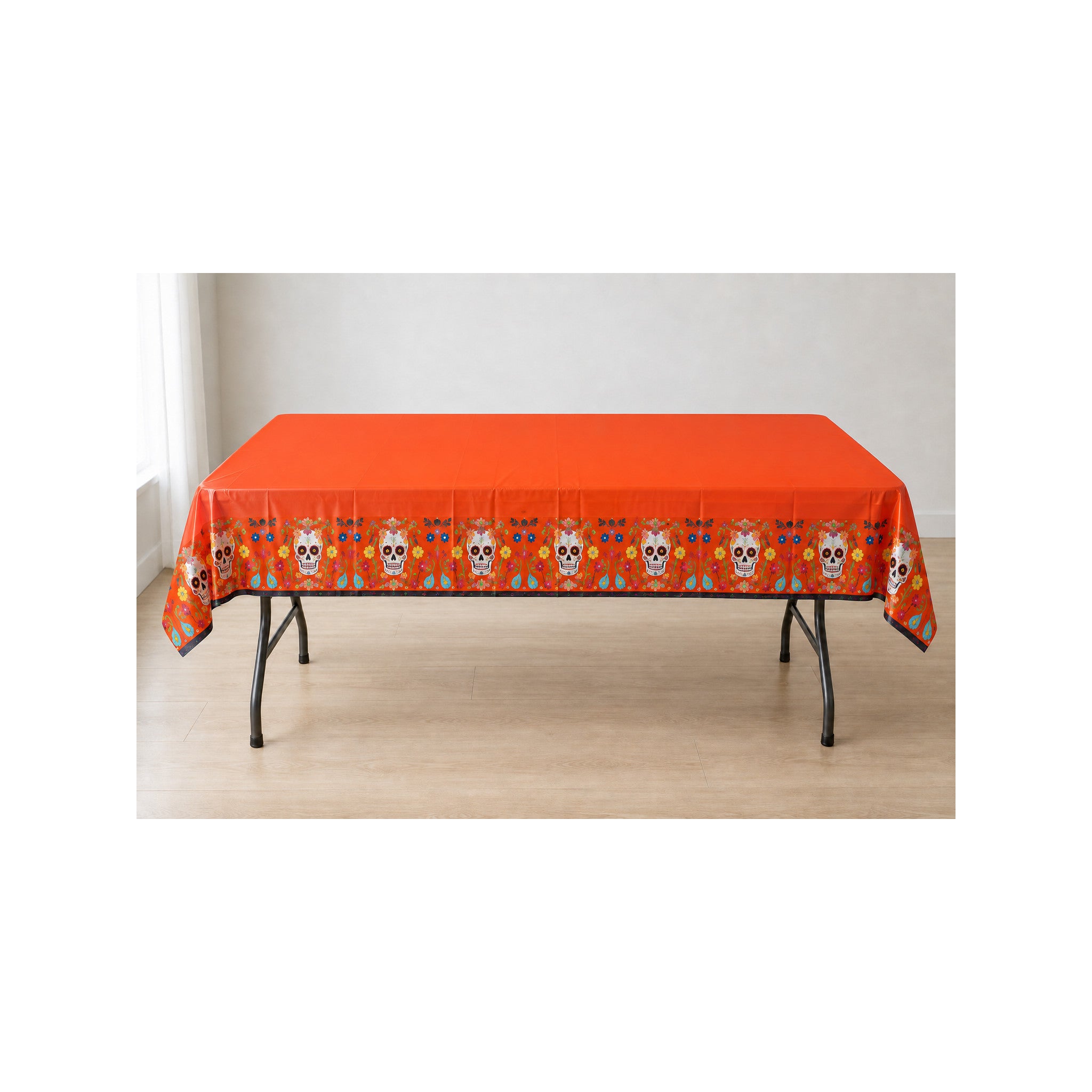 Fabric Table Cover Day of Dead