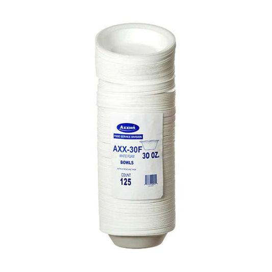 Foam Bowl 30oz 125ct