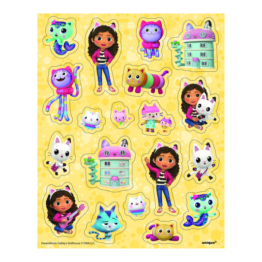Gabby Doll House Sticker Sheet 4ct