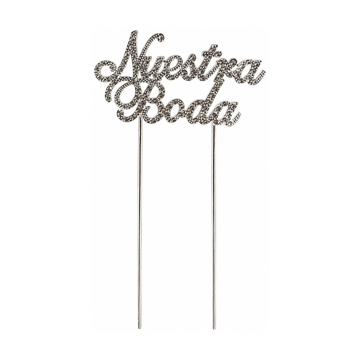 Glitter Cake Topper Nuestra Boda