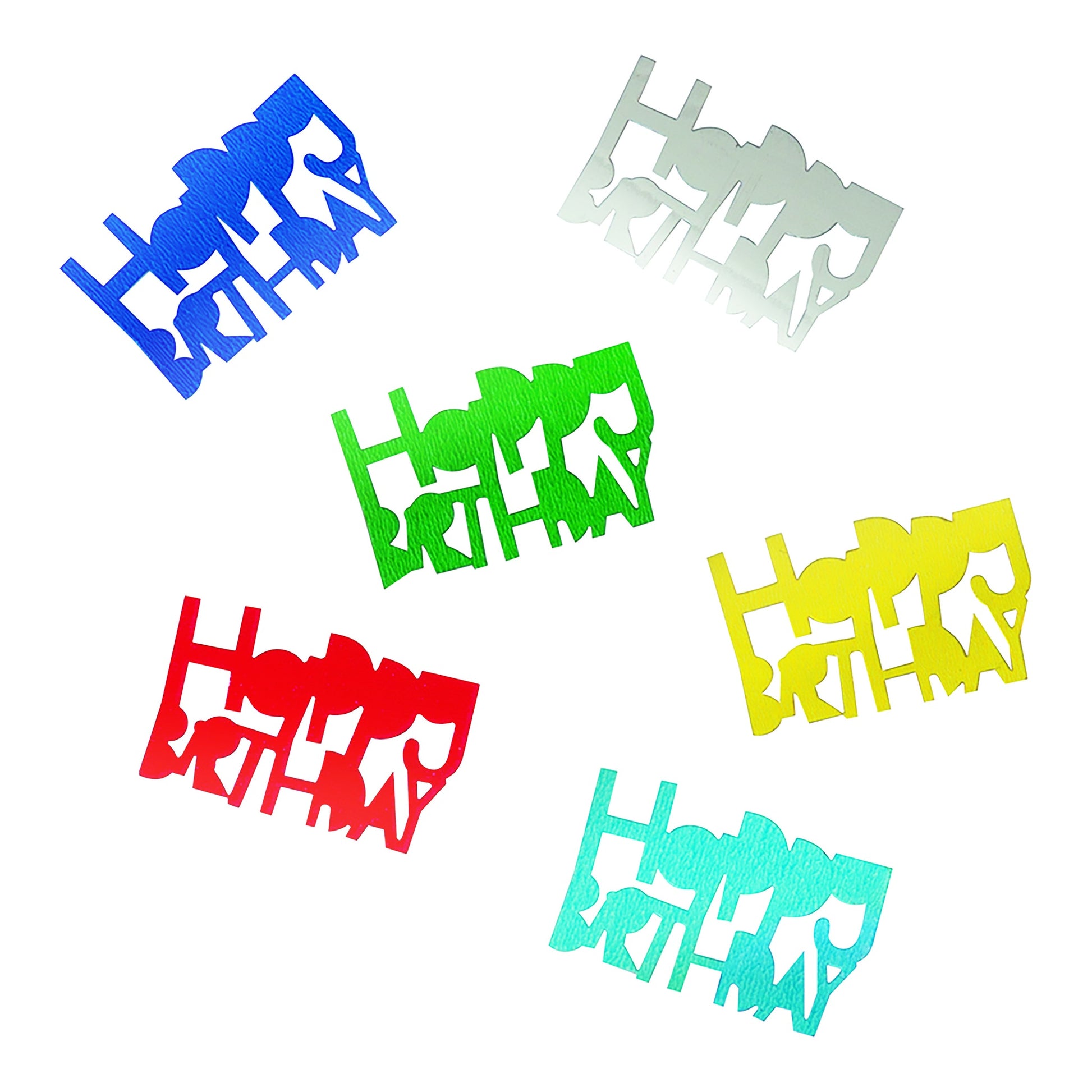 Happy Birthday Foil Confetti .5oz