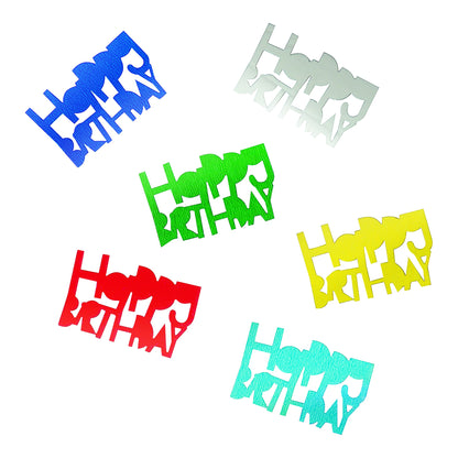 Happy Birthday Foil Confetti .5oz