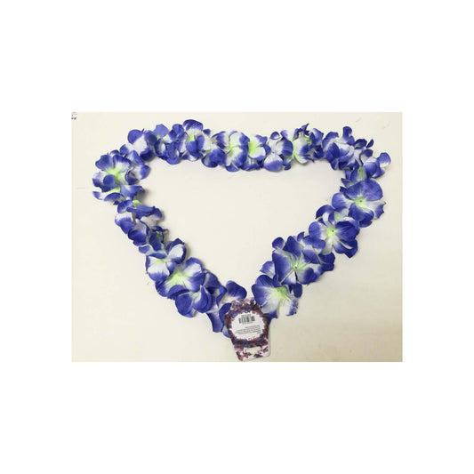 Hawaiian Leis Blue/White/Yellow