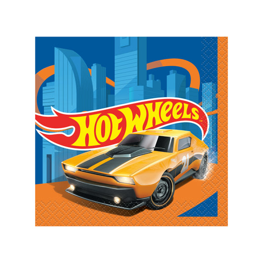 Hot Wheels Small Napkins 16ct