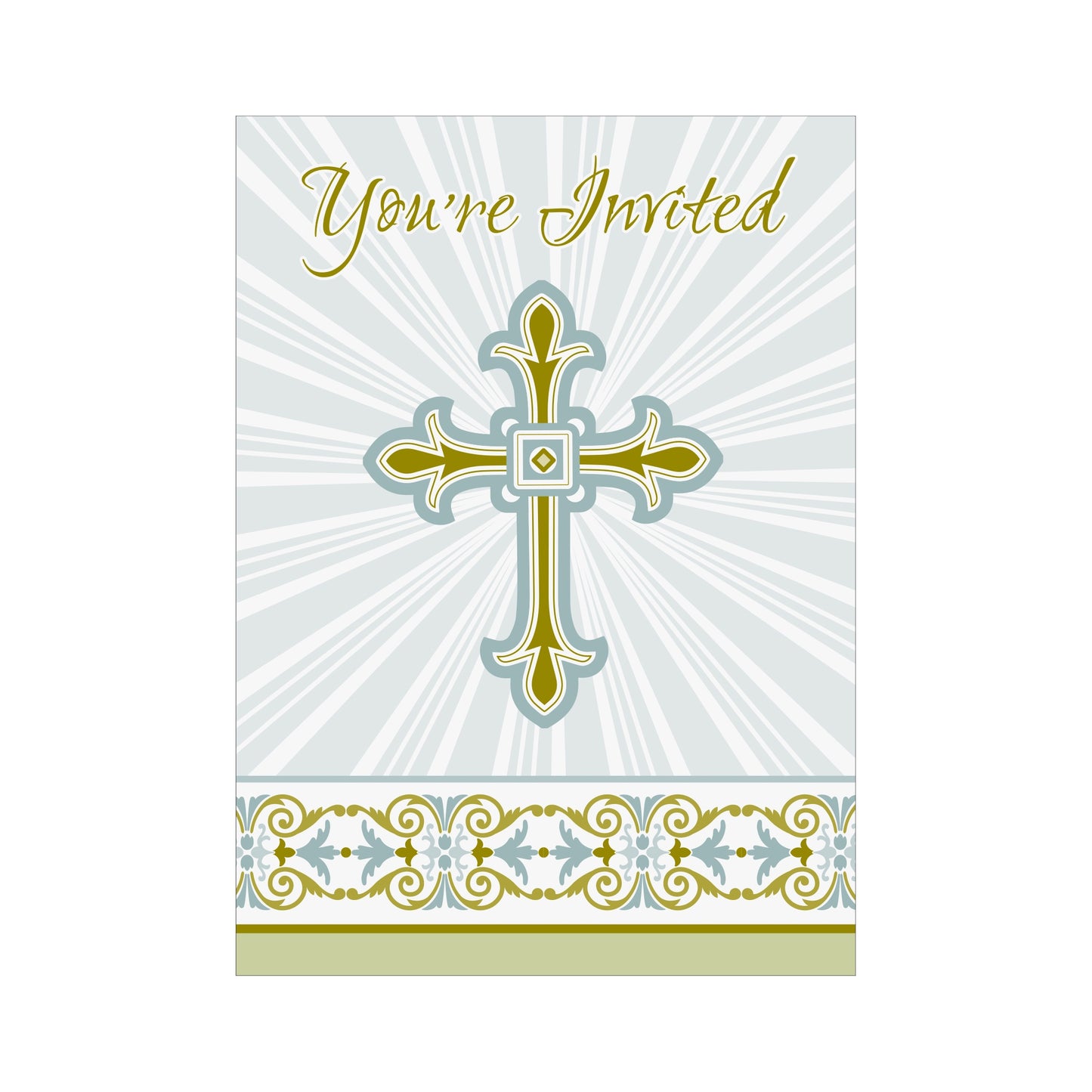 Invitation Cross 8ct