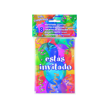 Invitation Feliz 8ct
