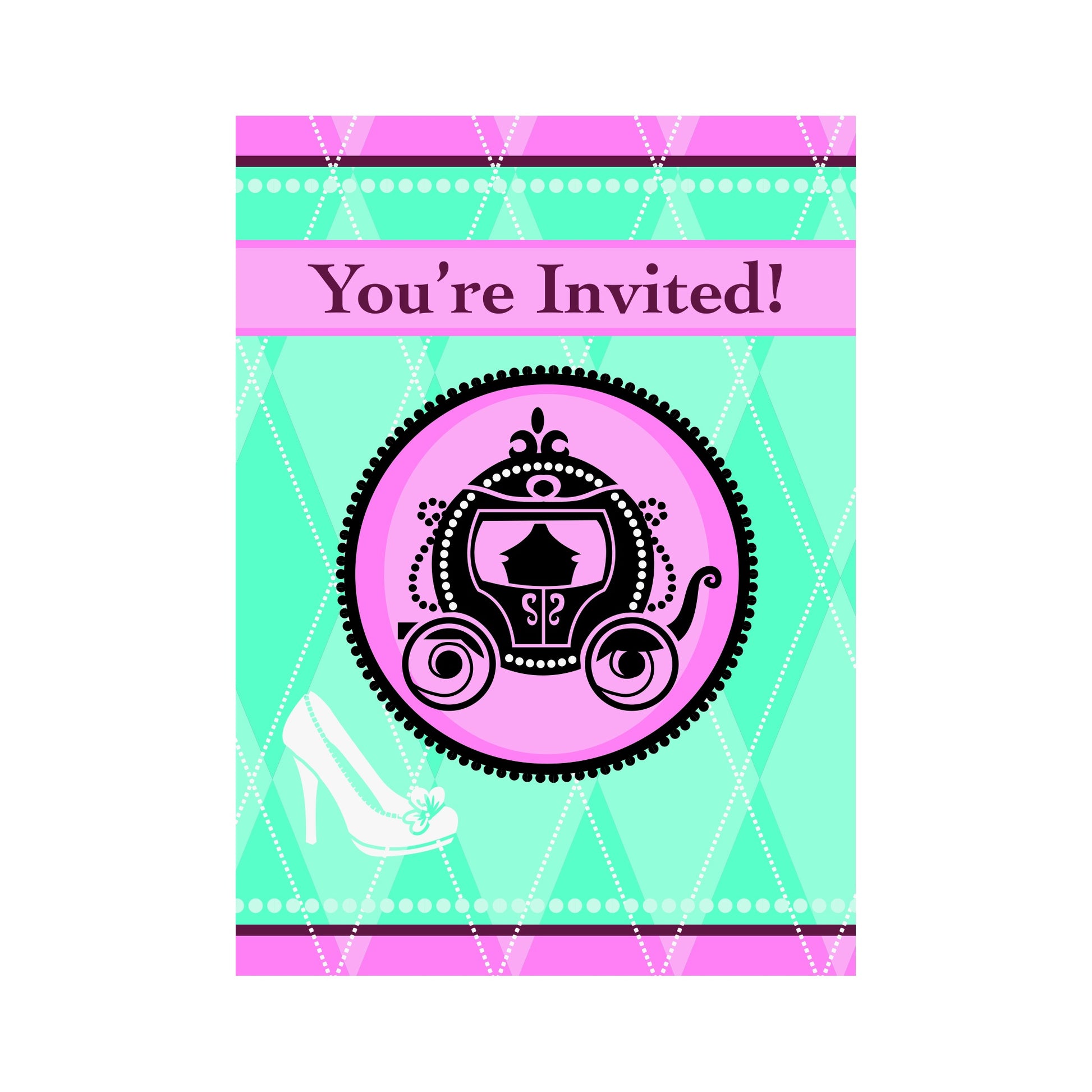 Invitation Princess 8ct