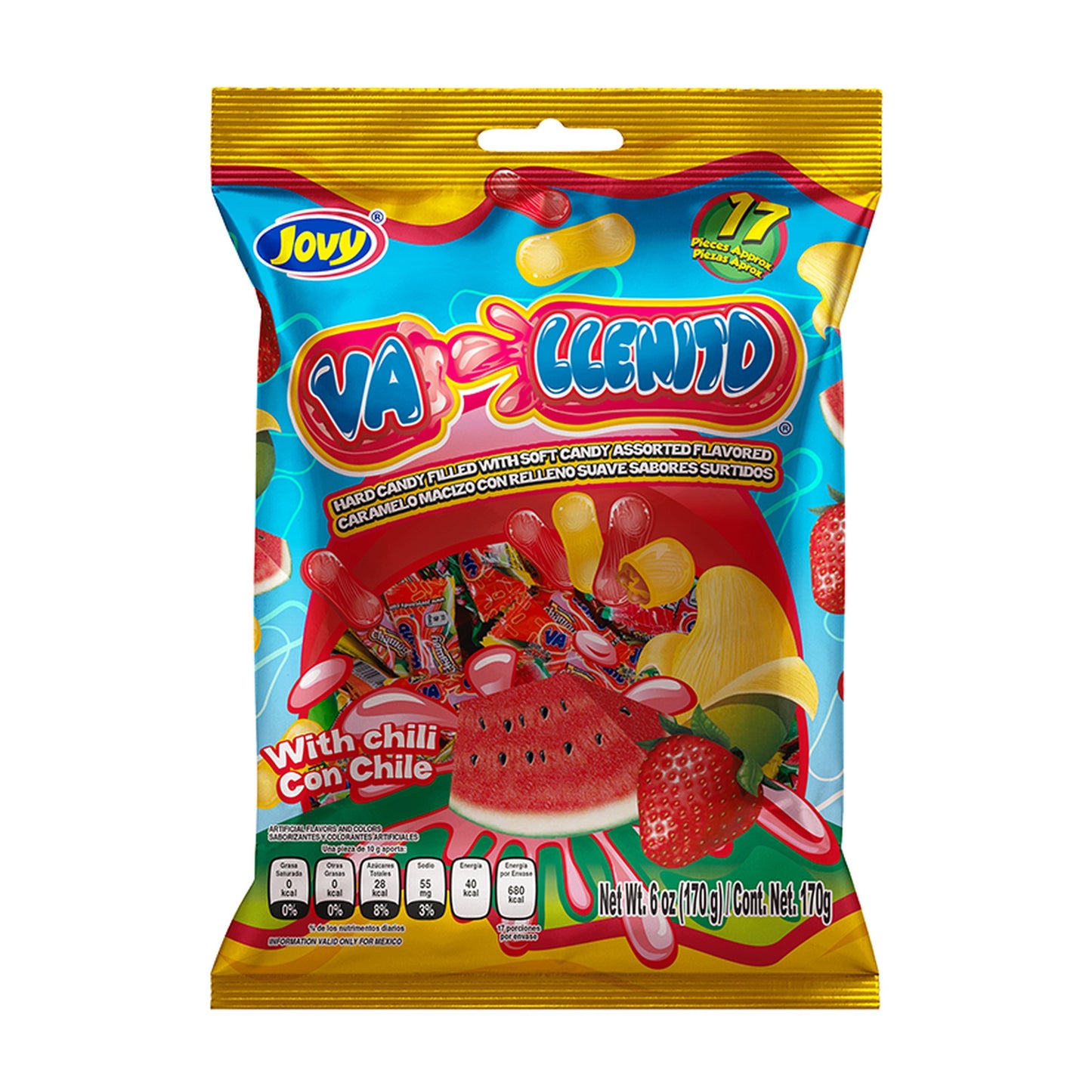 Jovy Peg Vallenito Assorted 24/6