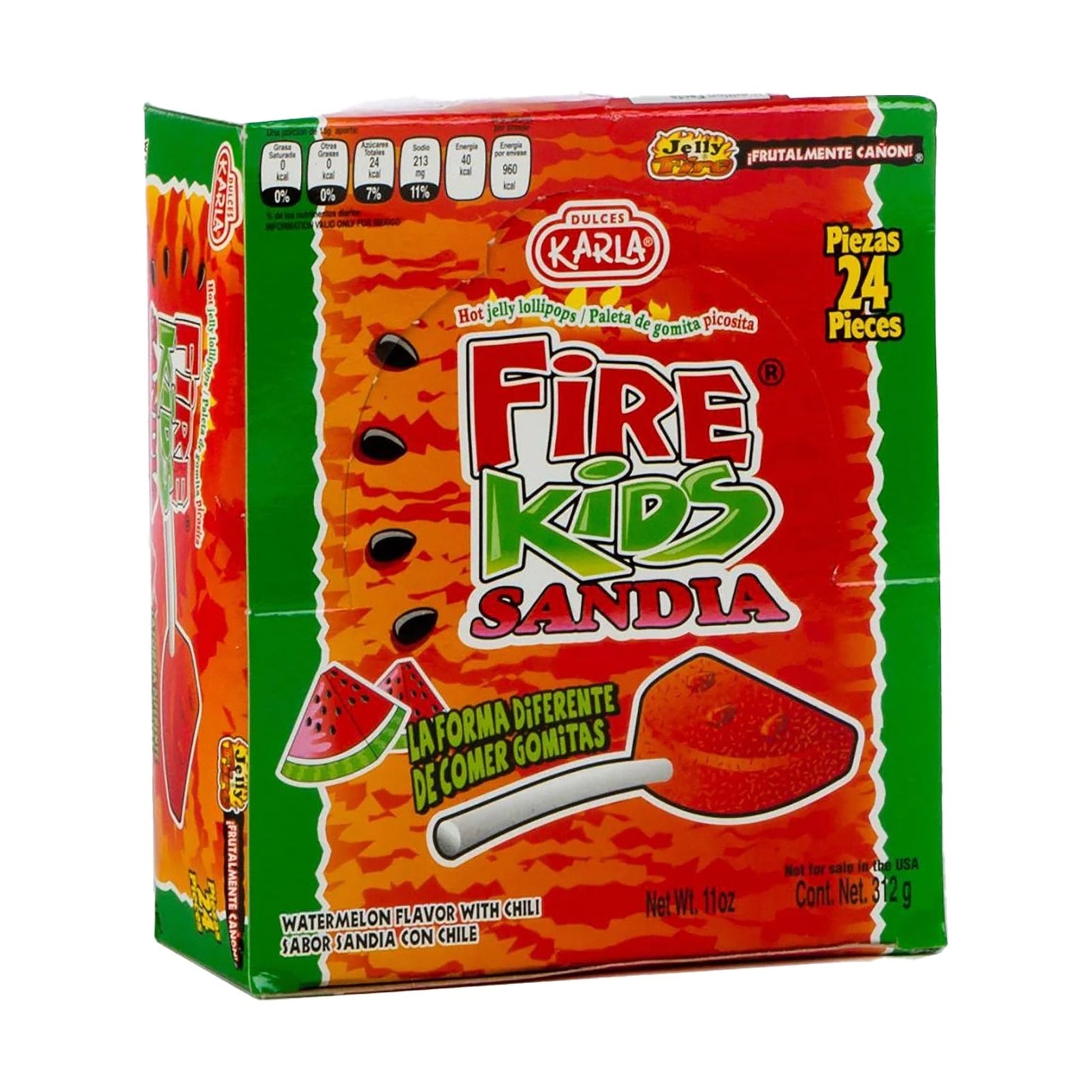 Karla Fire Kids Sandia 24ct