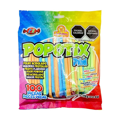 Las Delicias Popotix Mini 100ct