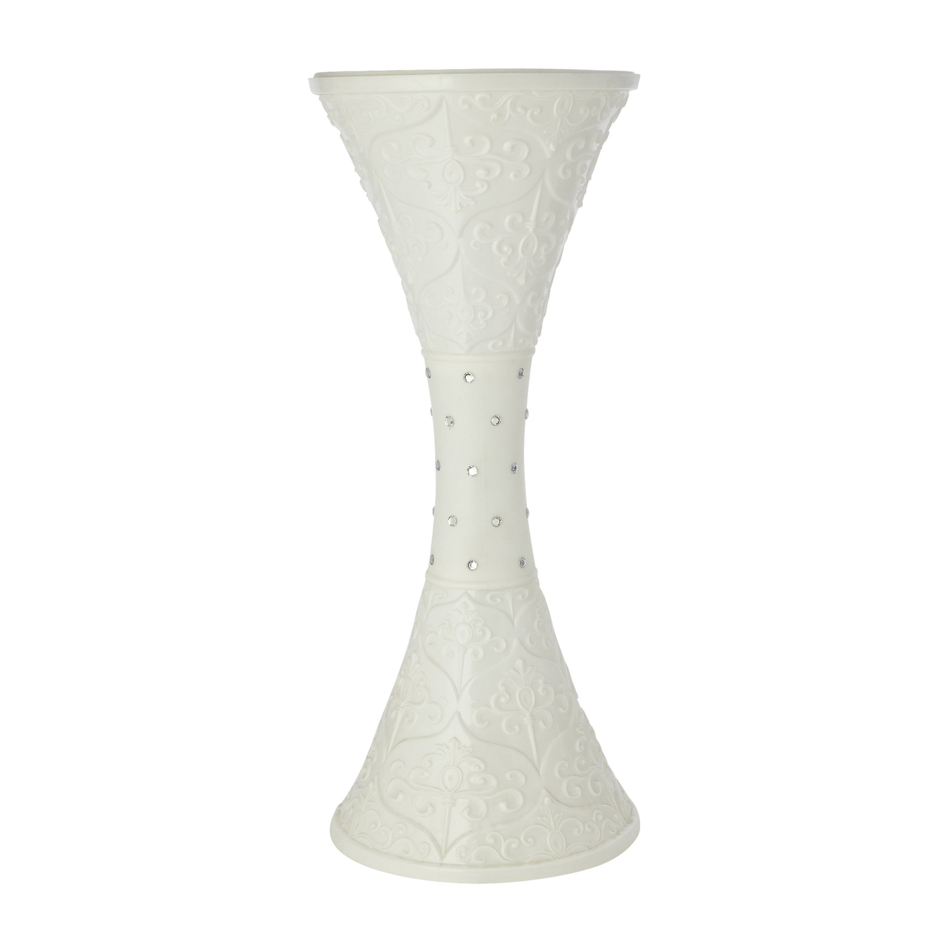 LED Plastic Hurricane Pillar