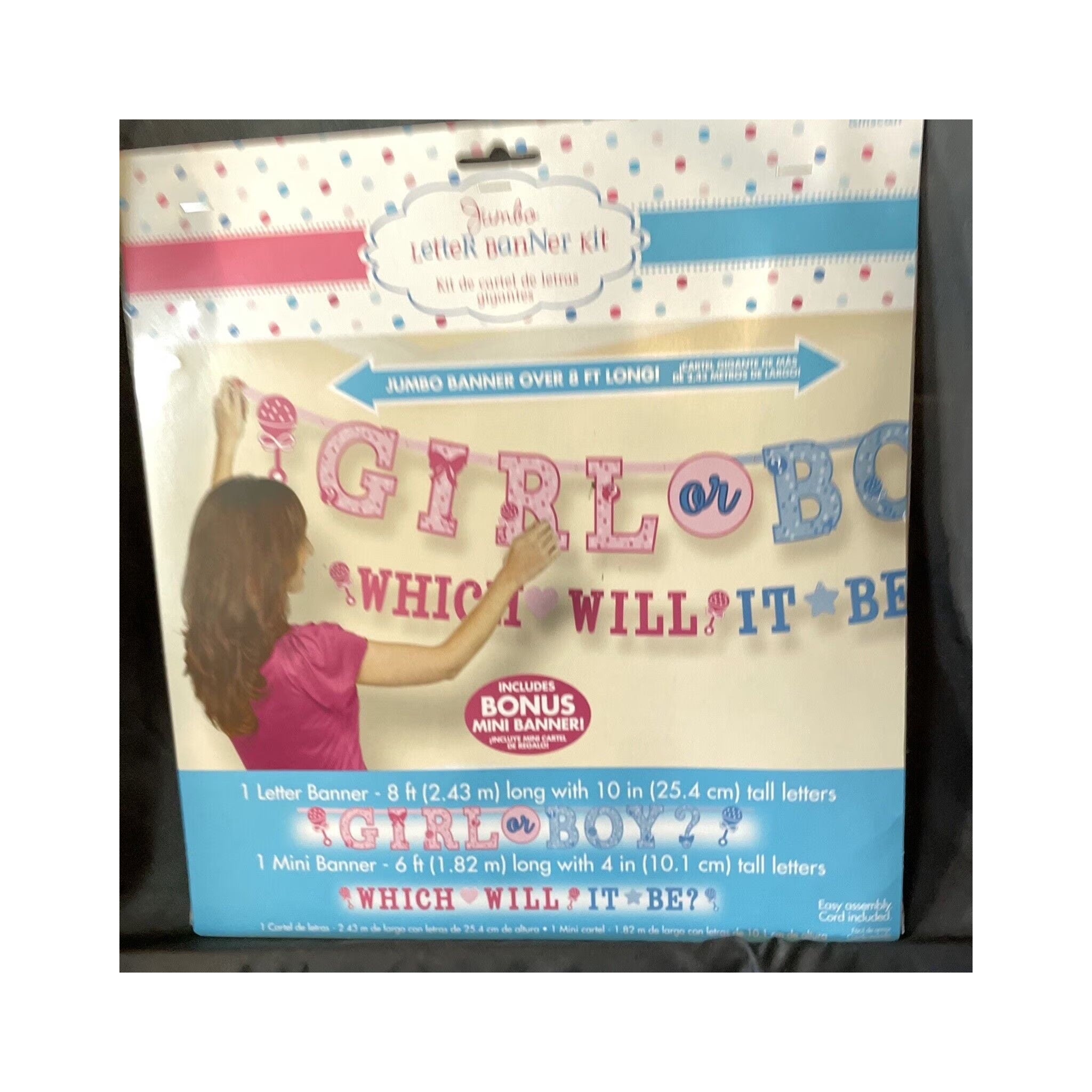 Light Banner Combo Pack Girl Or Boy? - Decor