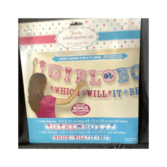 Light Banner Combo Pack Girl Or Boy? - Decor