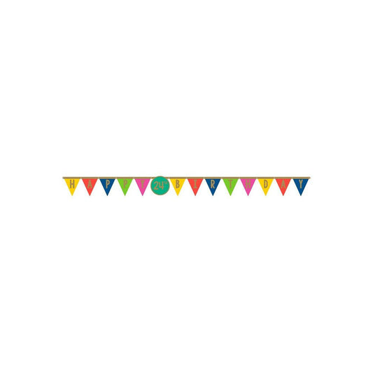 Light Jumbo Banner Happy Dots - Decor