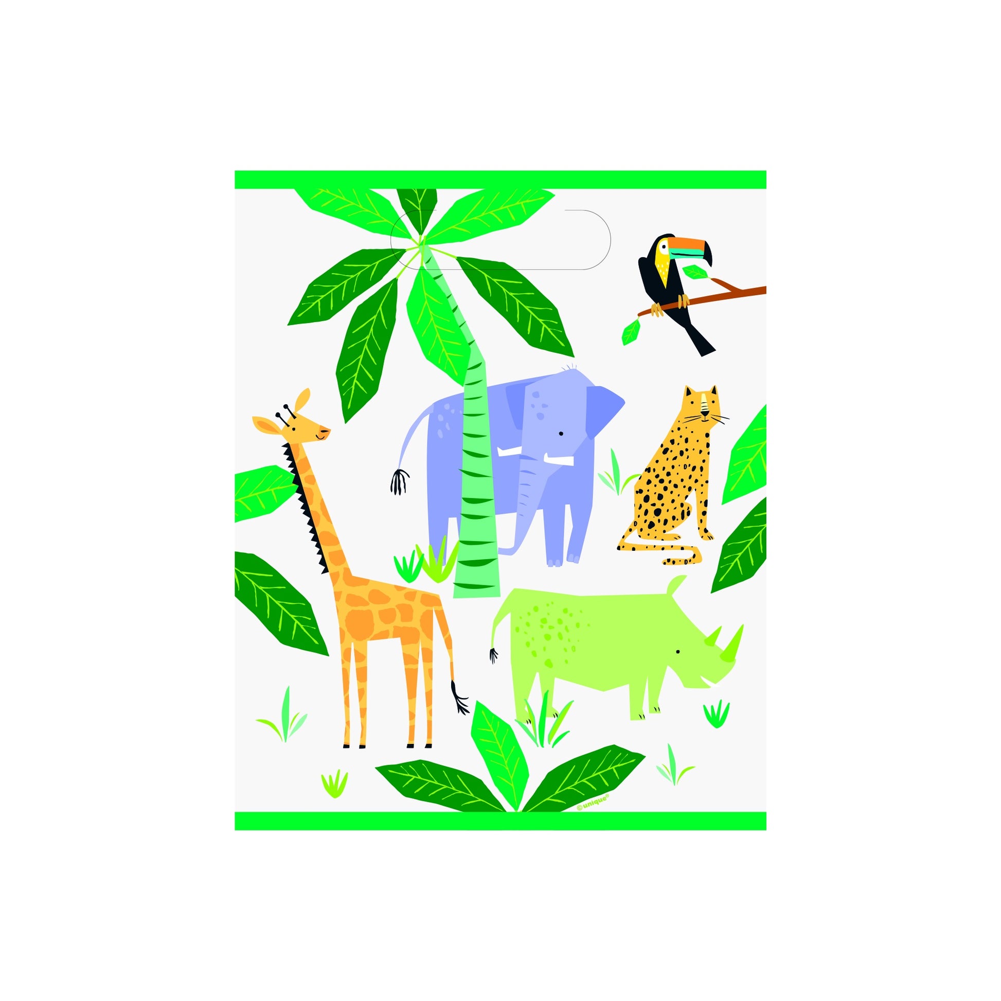 Loot Bag Animal 8ct