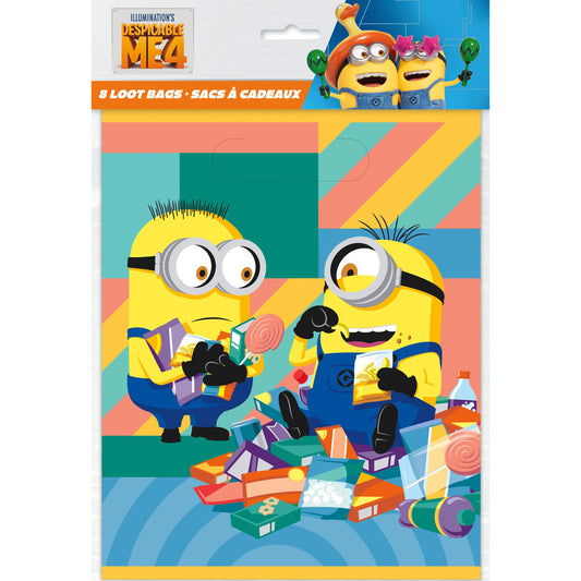 Loot Bag Minions 8ct - Packing
