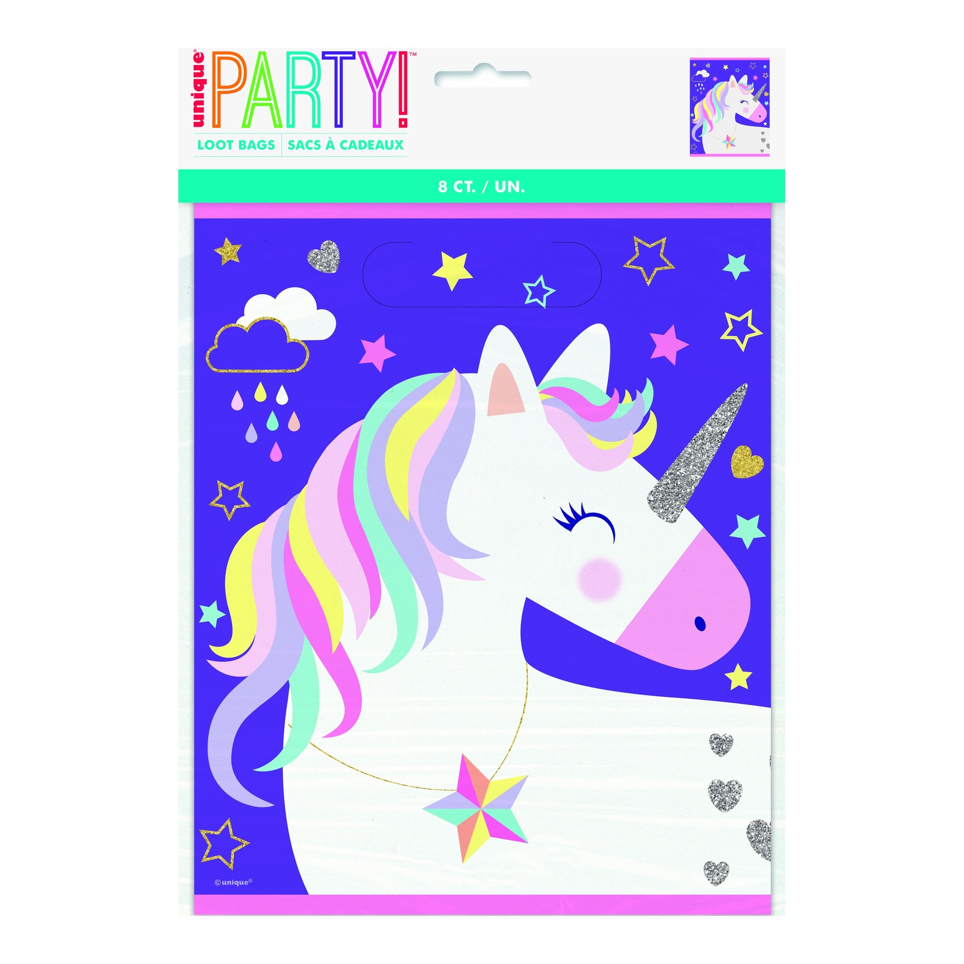 Loot Bag Unicorn 8ct
