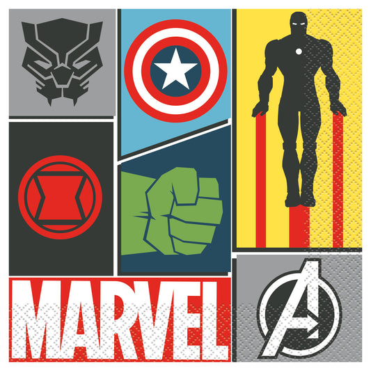 Marvel Avengers Large Napkins 16ct