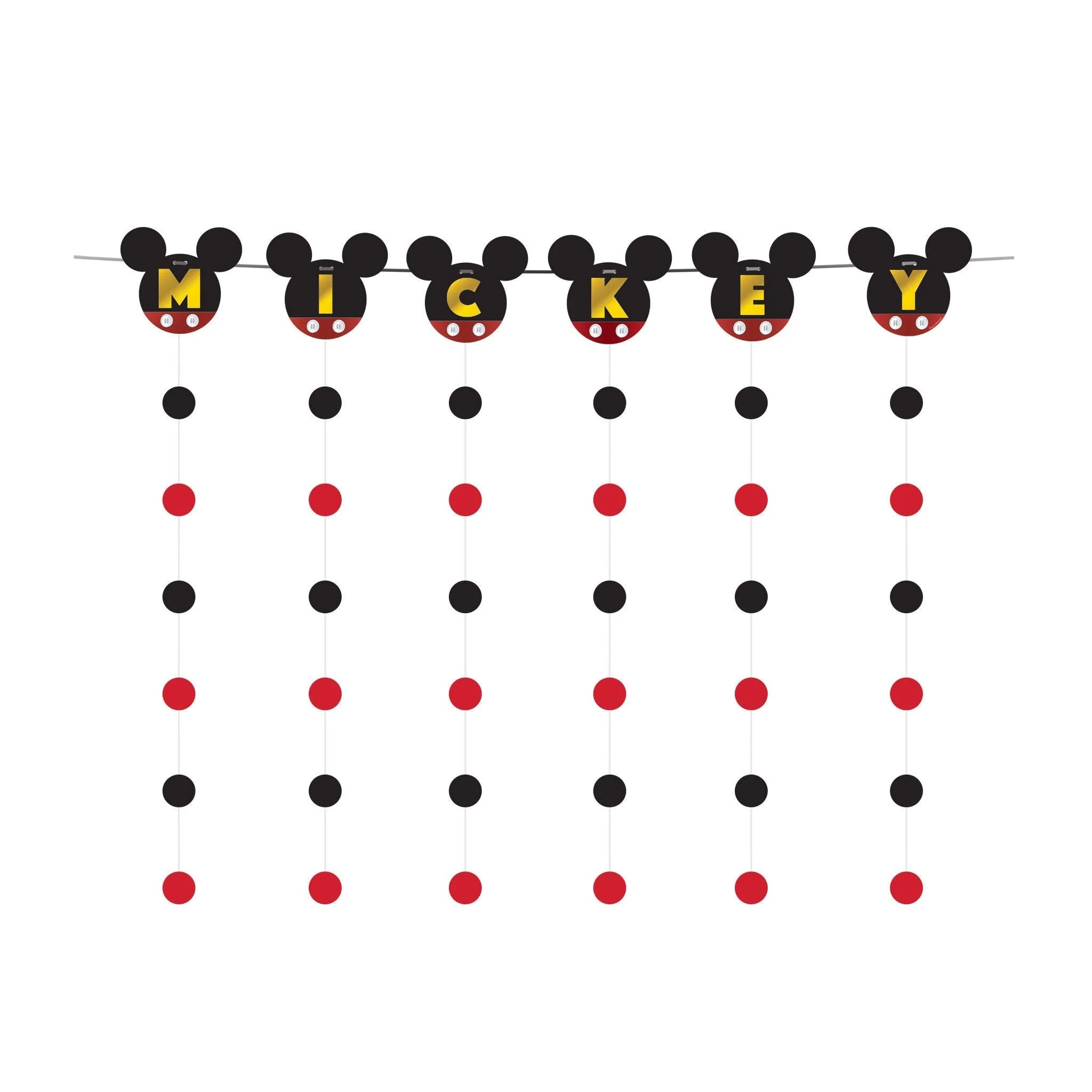 Mickey Banner String - Decor