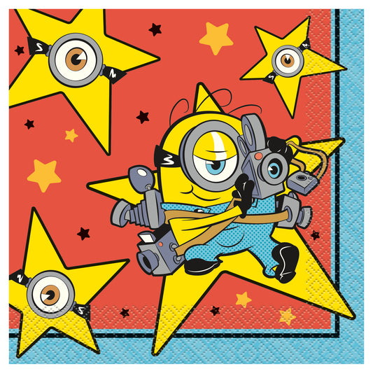 Minions Anad Monsters Large Napkins 16ct