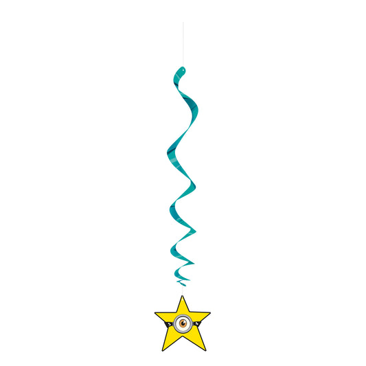 Minions3 26” Hanging Swirls Decoration 3pc