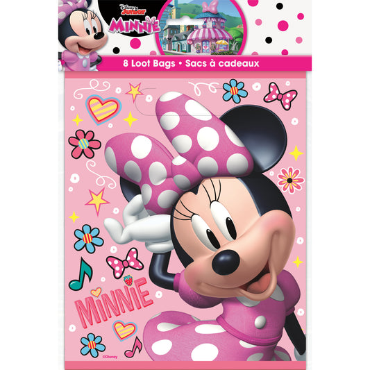 Minnie Mouse Loot Bags 8ct