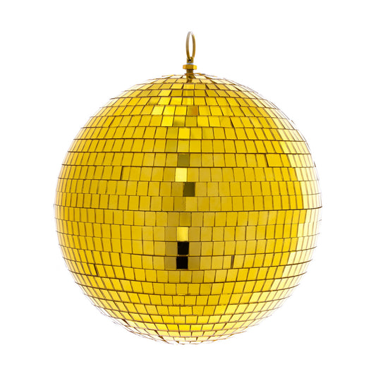 Mirror Disco Balls Gold