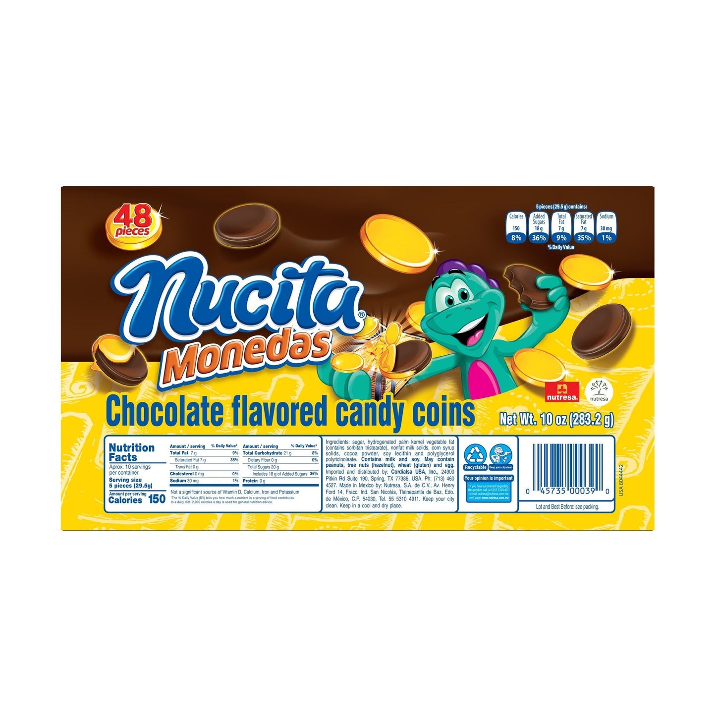 Monedas Chocolate 48pcs