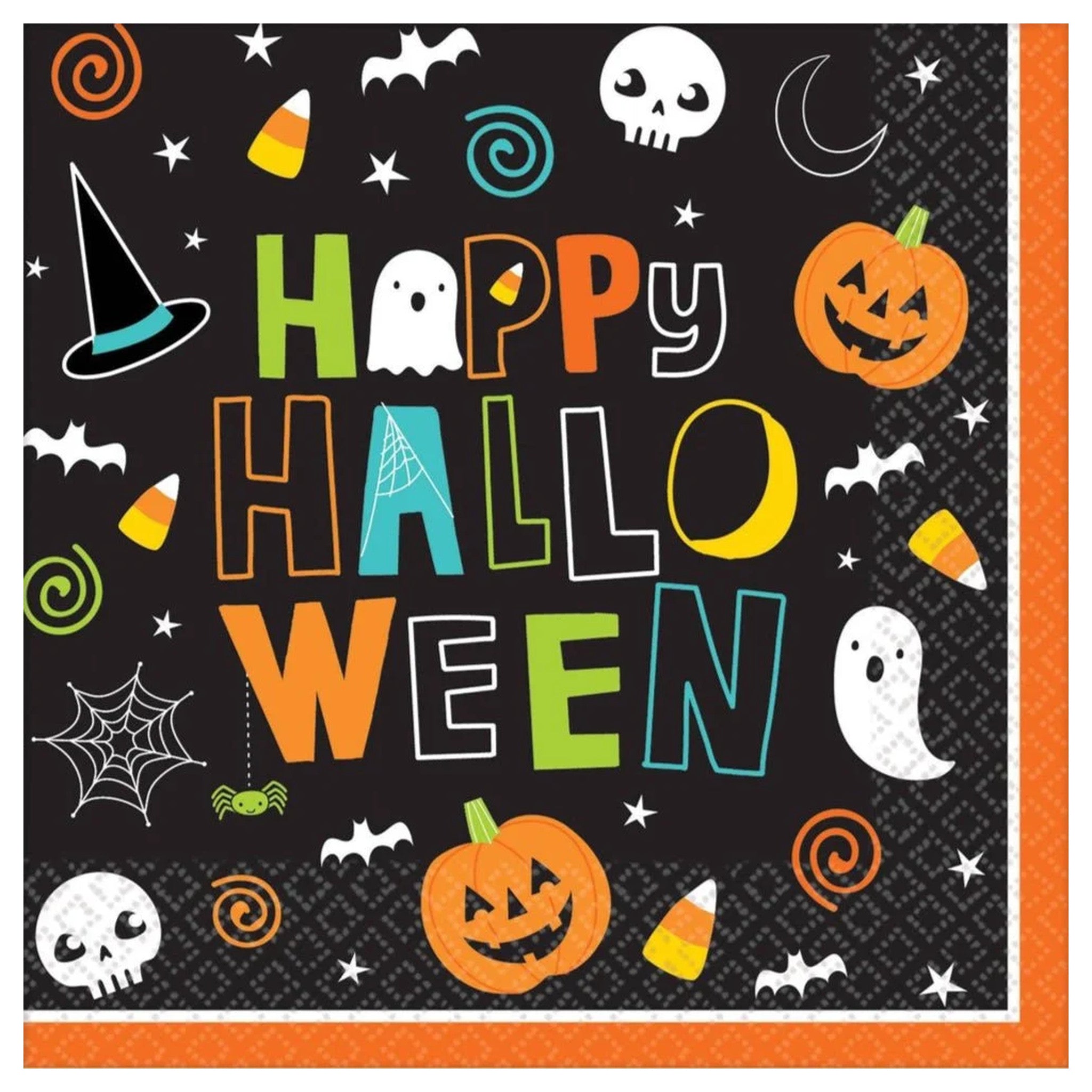 Napkin Halloween 125ct - Tableware