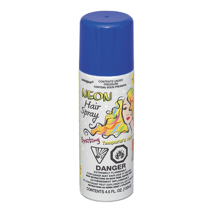 Neon Hair Spray Blue