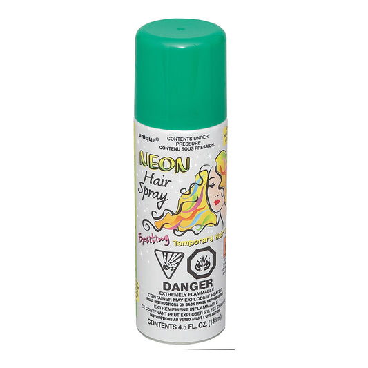 Neon Hair Spray Green