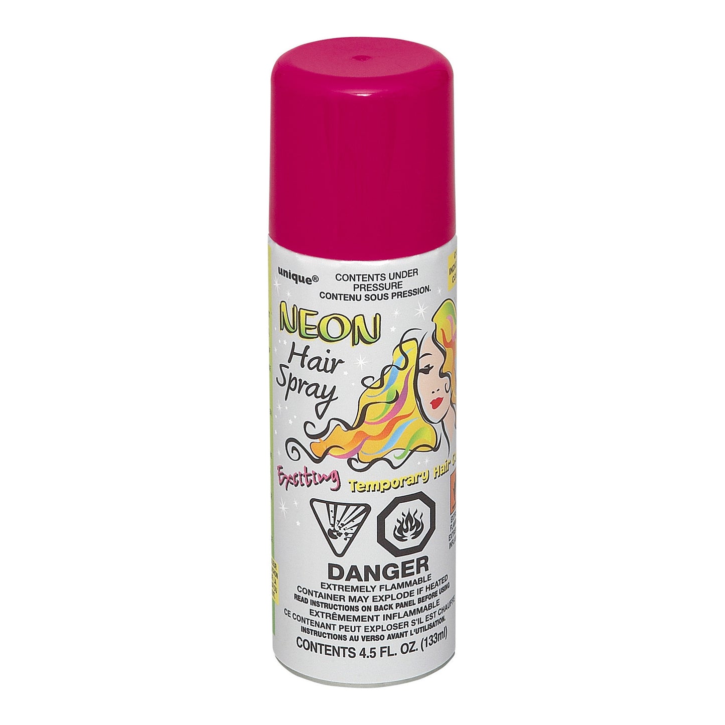Neon Hair Spray Pink