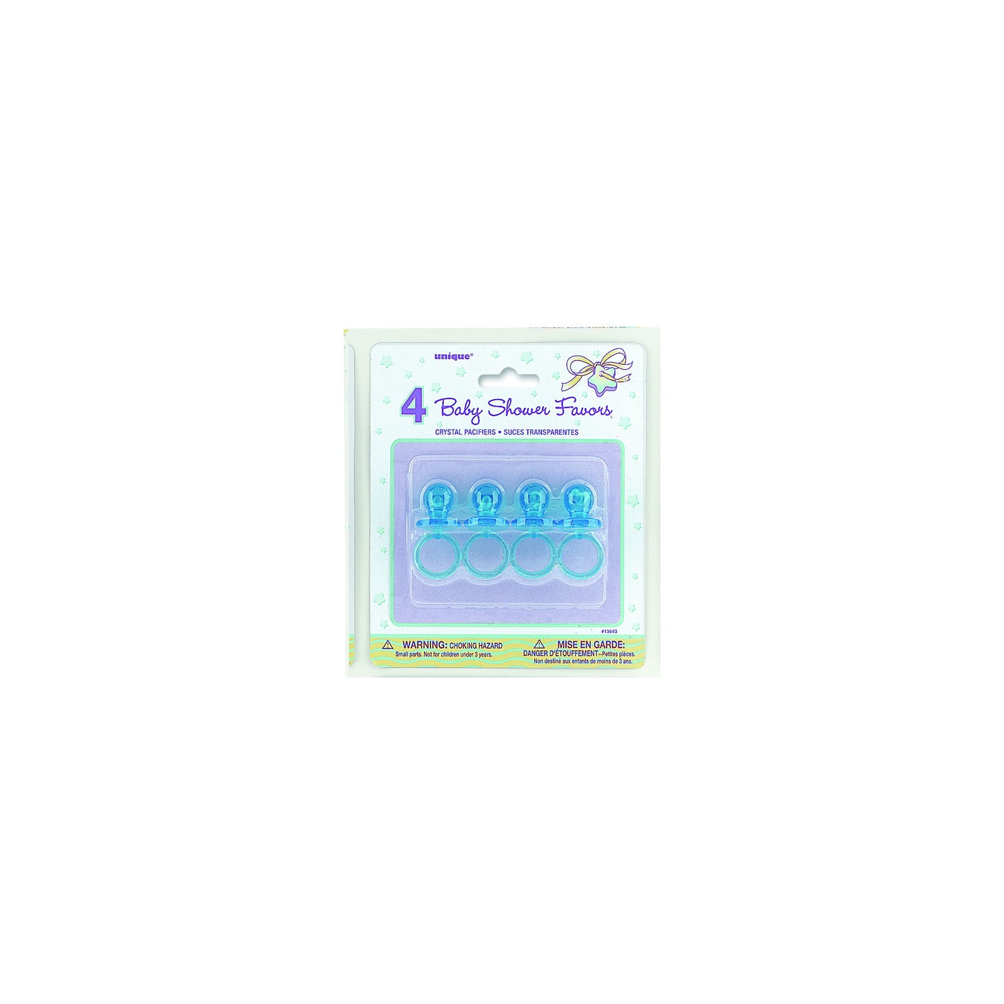 Pacifier Blue 4pc