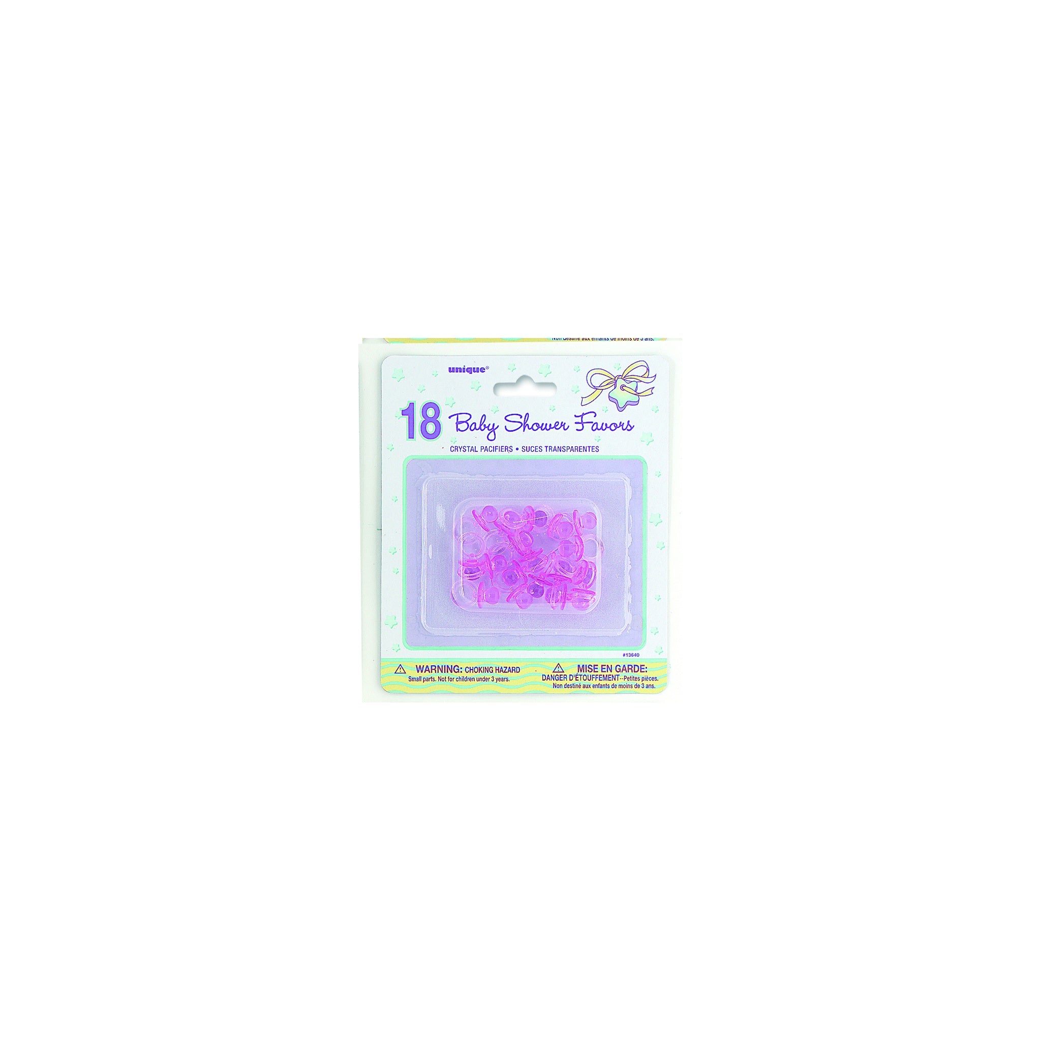 Pacifiers Pink 18ct