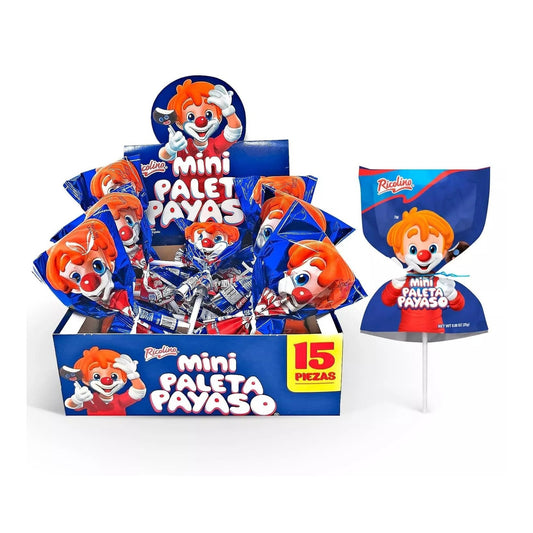 Paleta Payaso Mini 15ct