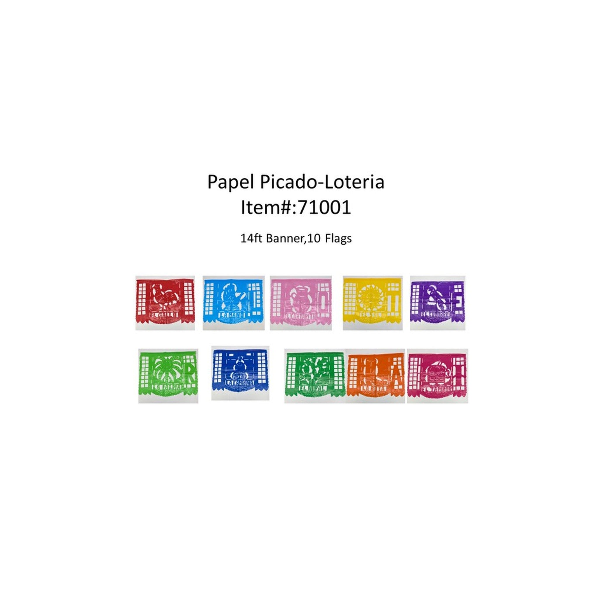Papel Picado Loteria