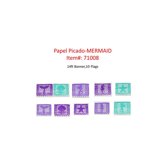 Papel Picado Mermaid