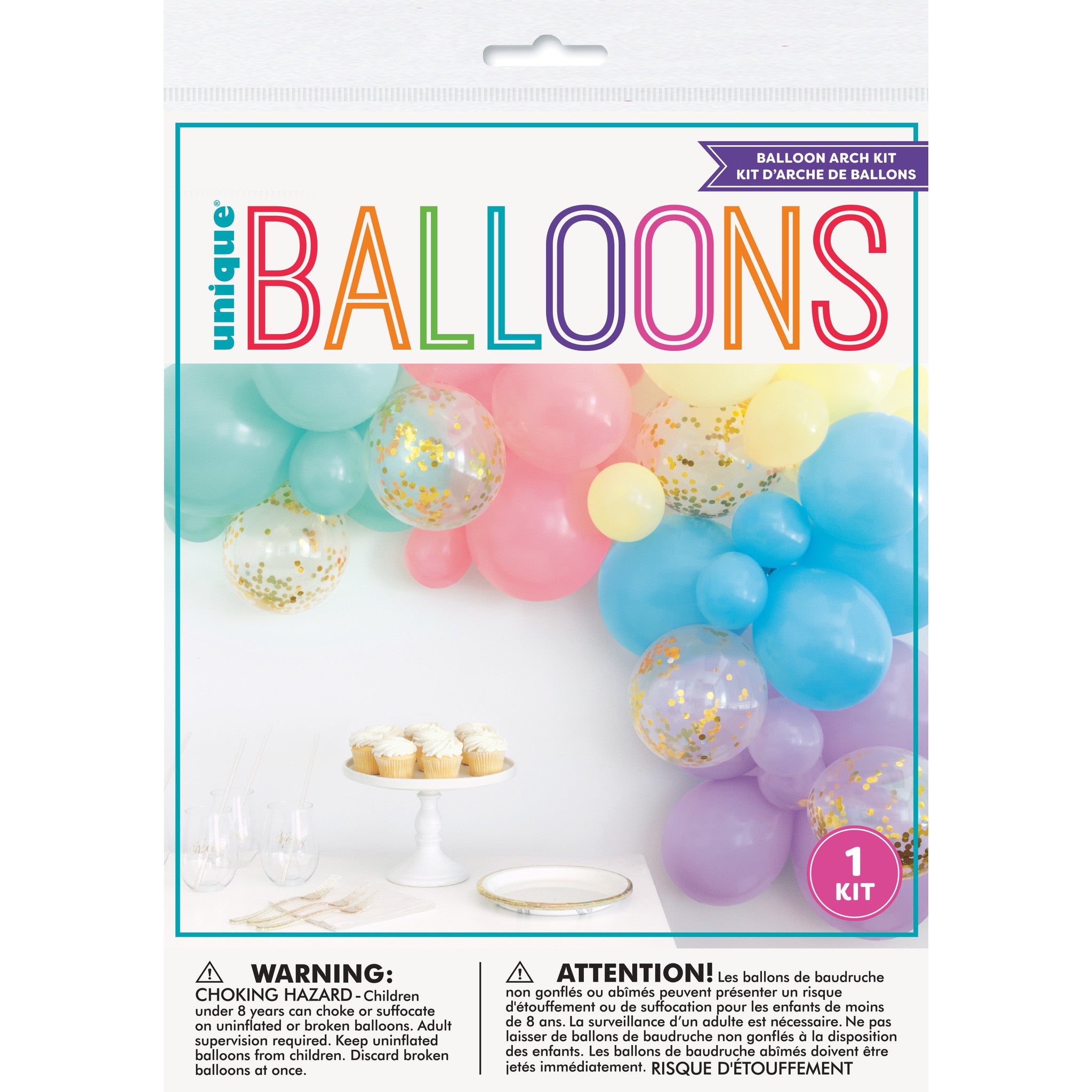 Pastel Latex Balloon Arch Kit 40pcs