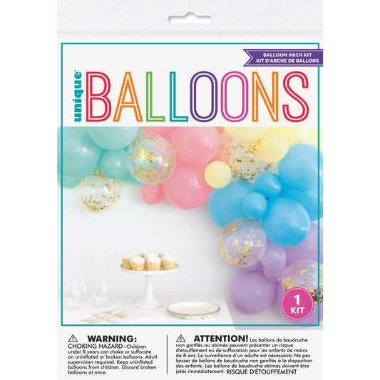 Pastel Latex Balloon Arch Kit 40pcs