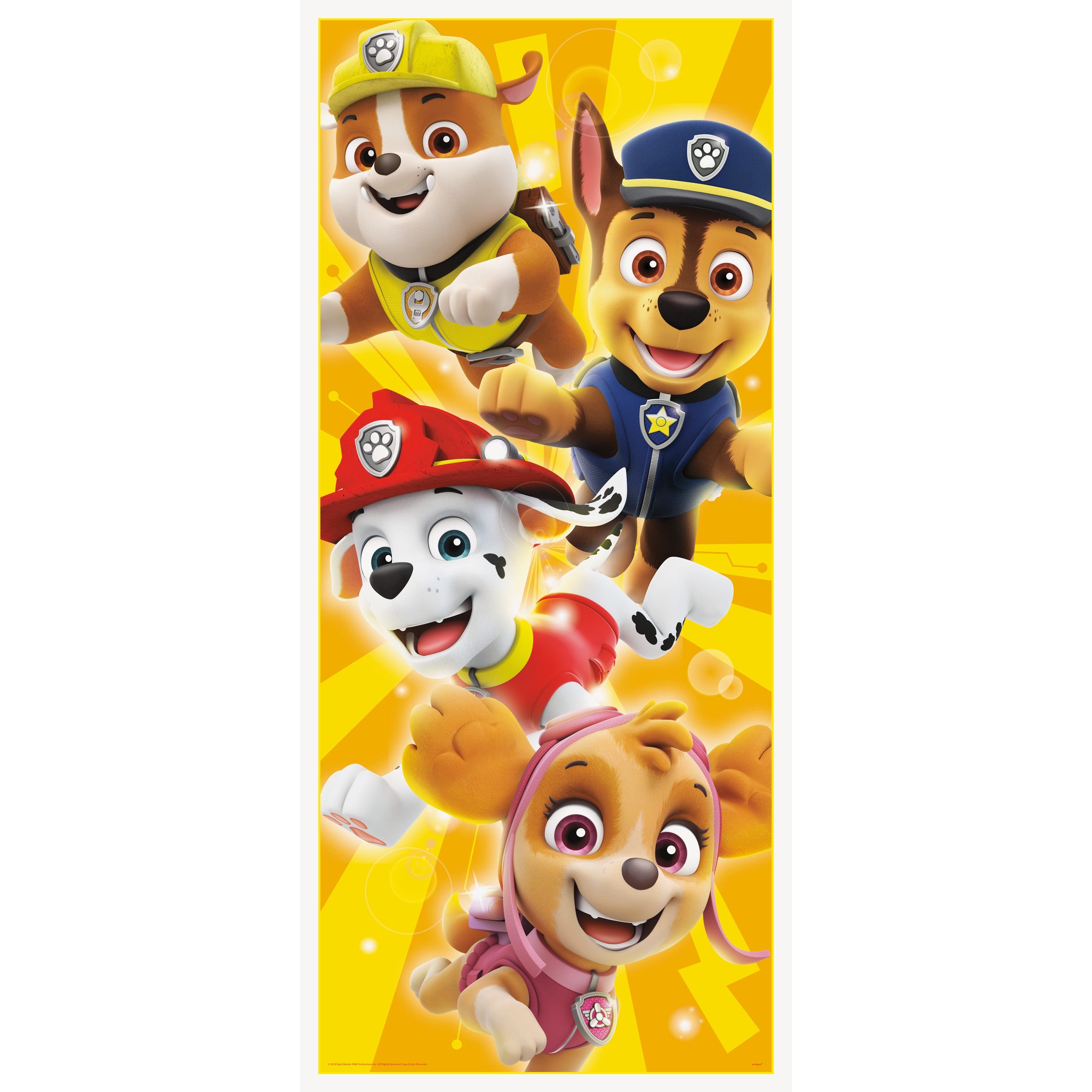 Paw Patrol Door Poster 27"X60"