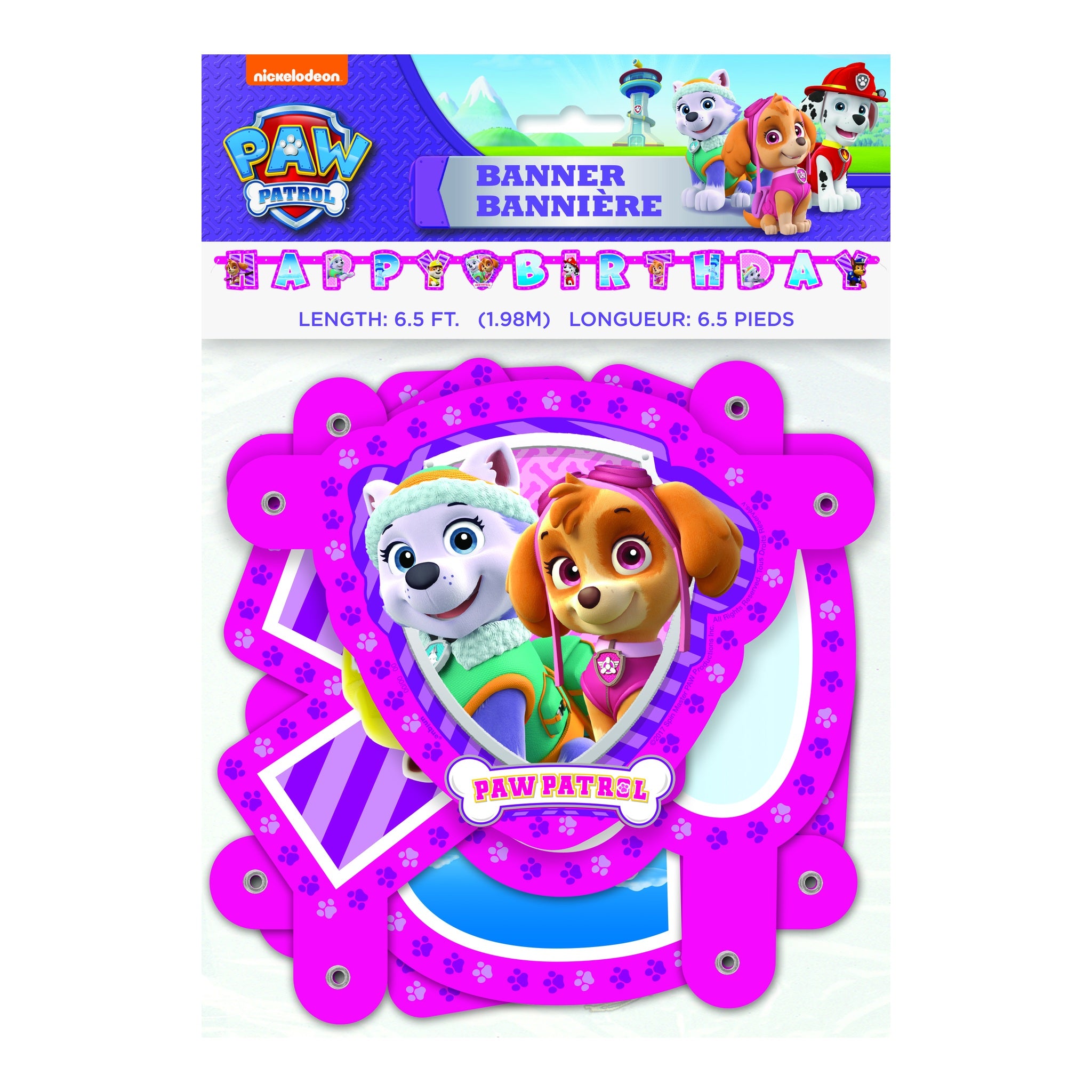 Paw Patrol Girl Jntd Banner