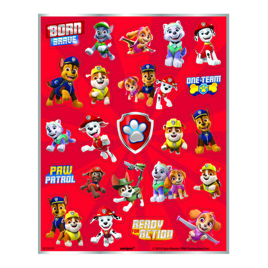 Paw Patrol Sticker Sheets 4ct